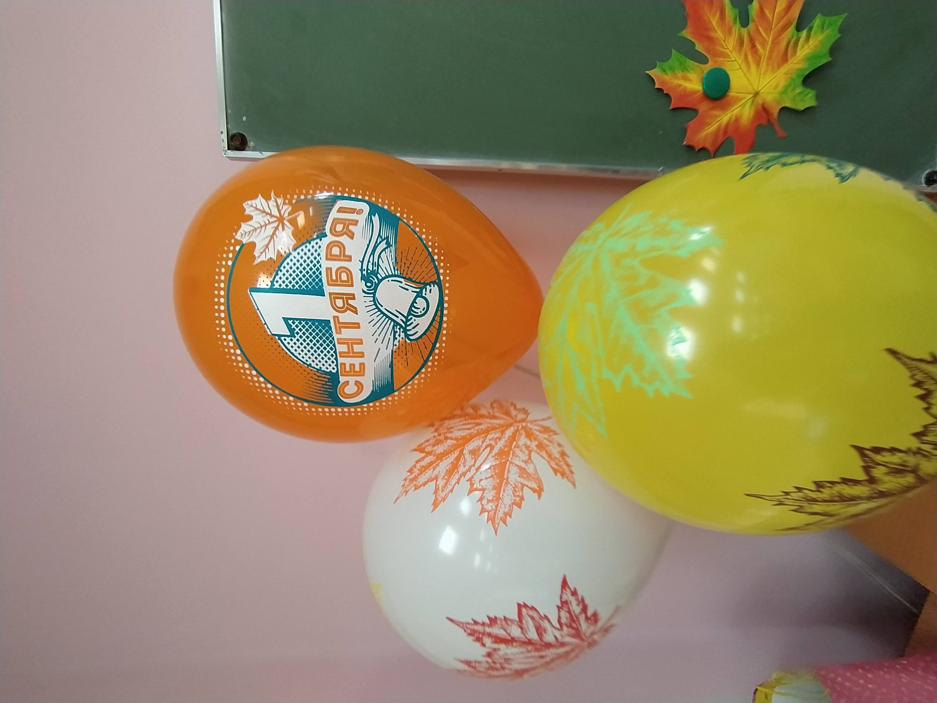 картинка Шар 30см с рис. #004 День Знаний! от студии "Ларика" Иркутск